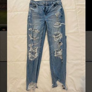 american eagle jeans; size 4 womens